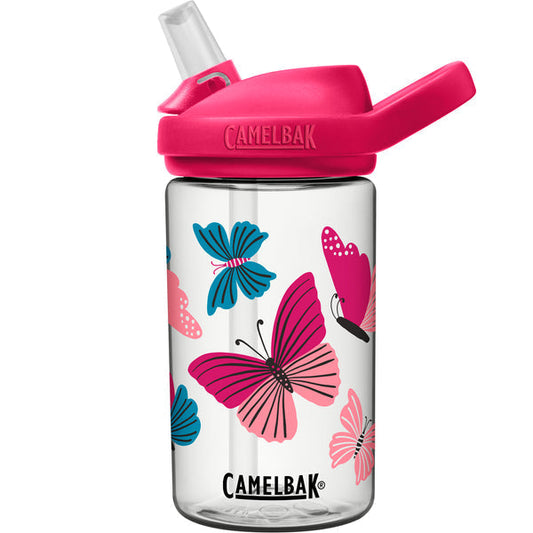 CamelBak Eddy+ Kids .4L Water Bottle - Colourblock Butterflies