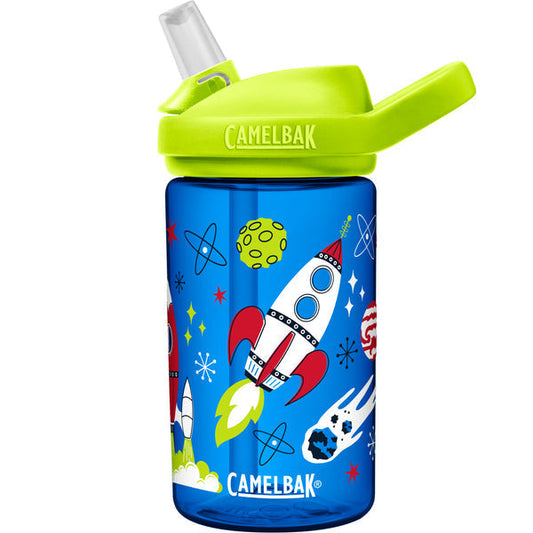 CamelBak Eddy+ Kids .4L Water Bottle - Retro Rockets