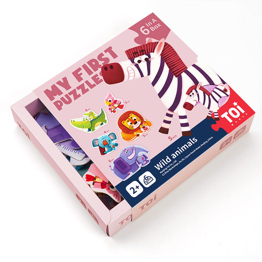 TOI My First Puzzles-Wild animals (New Packaging)