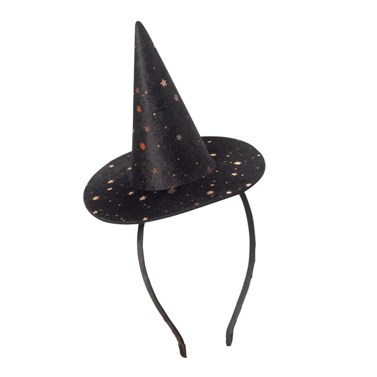 Mimi & Lula - Raven starry velvet mini witch hat - Halloween Custume