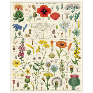 Cavallini & Co. 1000 Piece Puzzle - Wildflowers
