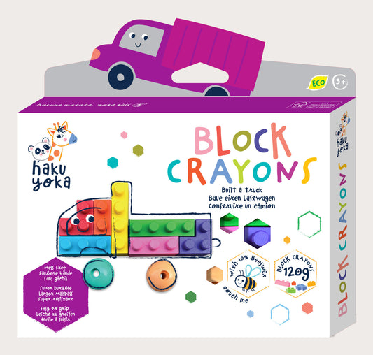 Haku Yoka: Block Crayons - Truck