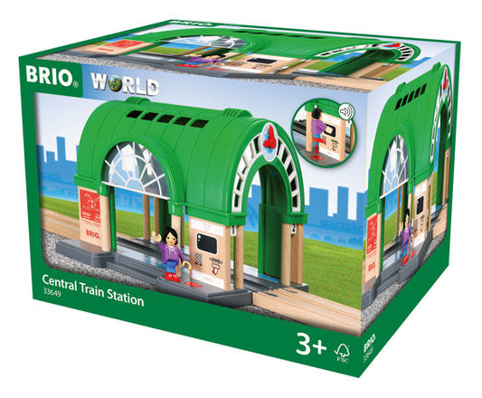 Central Train Station | BRIO World Toy Train Accessories