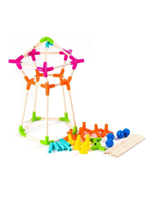 Fat Brain Toy Co. Joinks For 3-12y  Kids/Children/Toddlers 3D Shapes Building Toy