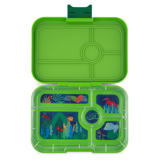 Preorder - Yumbox - Leakproof Large Bento Lunch Box for Kids and Adults - Yumbox Tapas Go Green