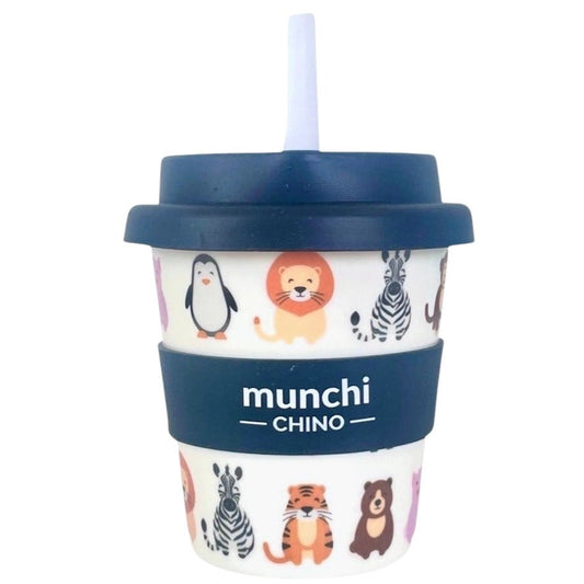 MunchiKids Zoo Babychino Cup - Straw Included