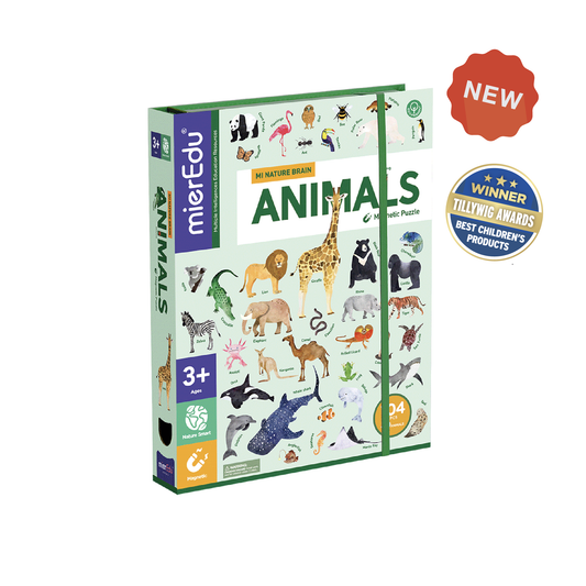 mierEdu All About Animals - Magnetic Puzzle (Small)