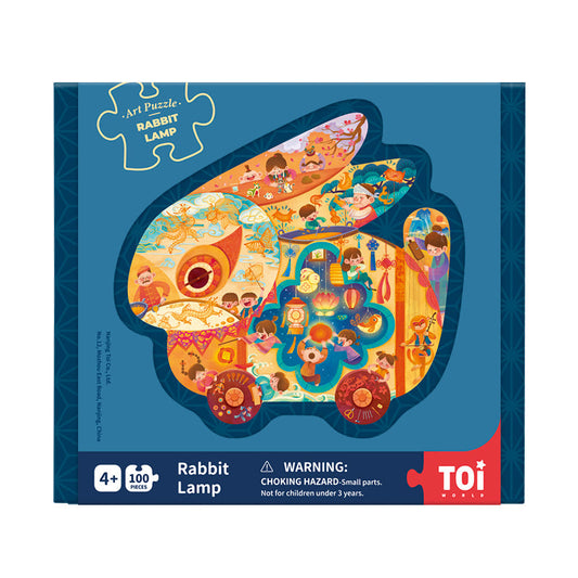 TOI Art Puzzles - Rabbit Lamp
