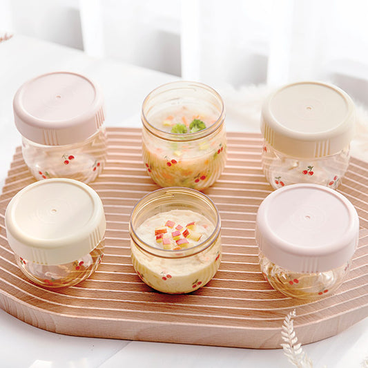 Grosmimi PPSU Baby Food Jar Set