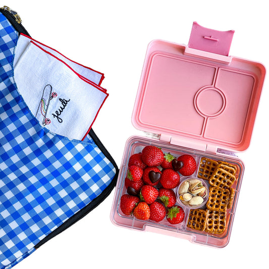 Preorder - Yumbox - Snack Size Bento Lunch Box Coco Pink (Rainbow)