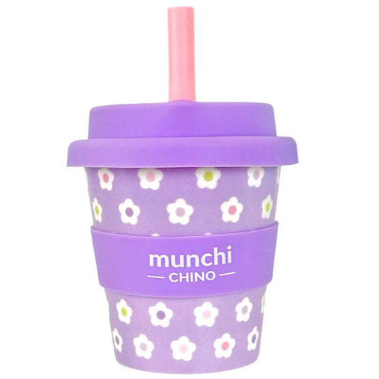 MunchiKids Flower Babychino Cup - Straw Included