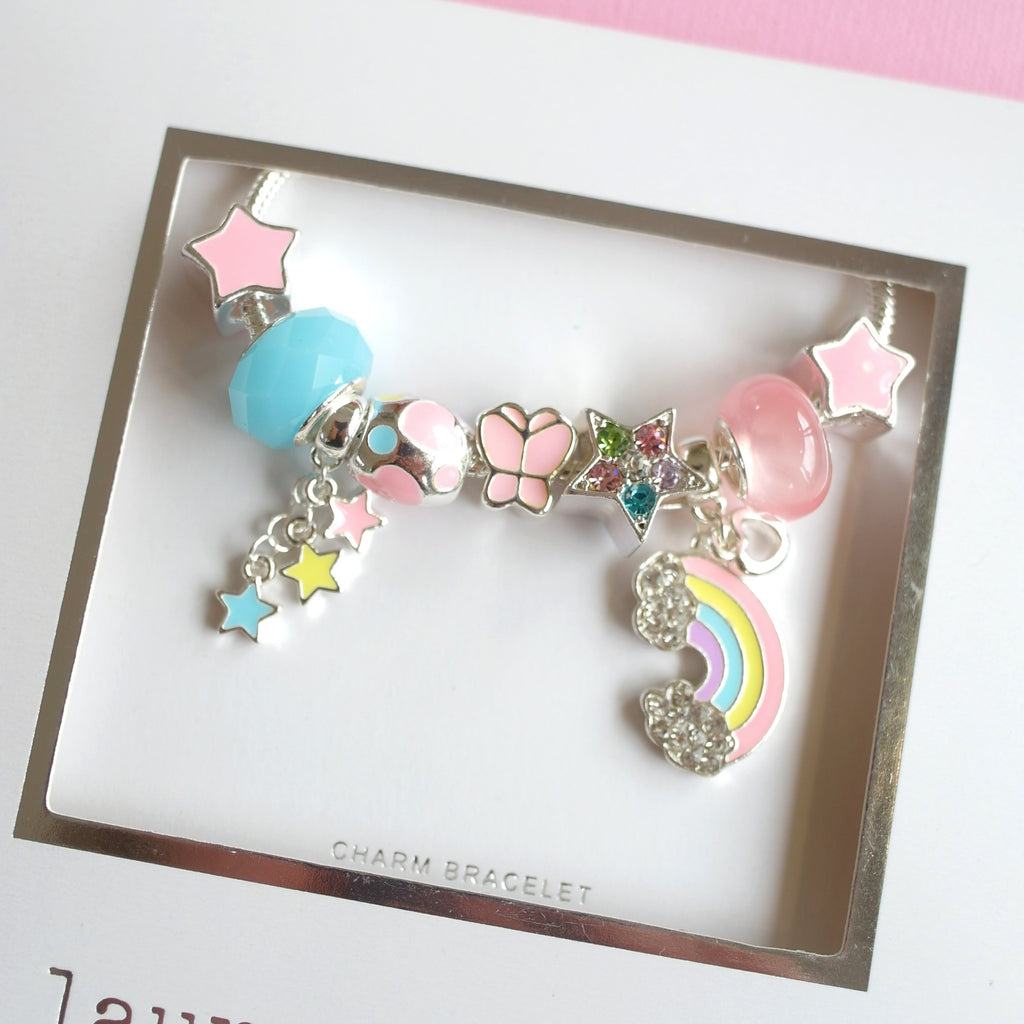 Preorder - lauren hinkley Rainbow charm bracelet