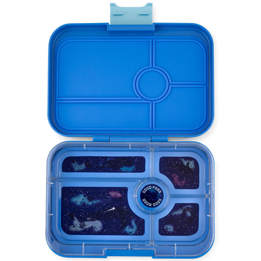 Preorder - Yumbox - Leakproof Yumbox Tapas True Blue - 5 Compartment - Space Tray - Largest Bento