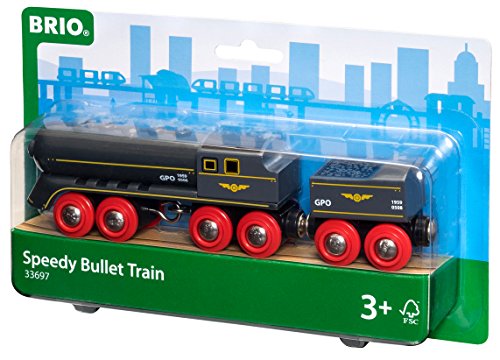 Brio 33697 Speedy Bullet Train, 2 Pieces