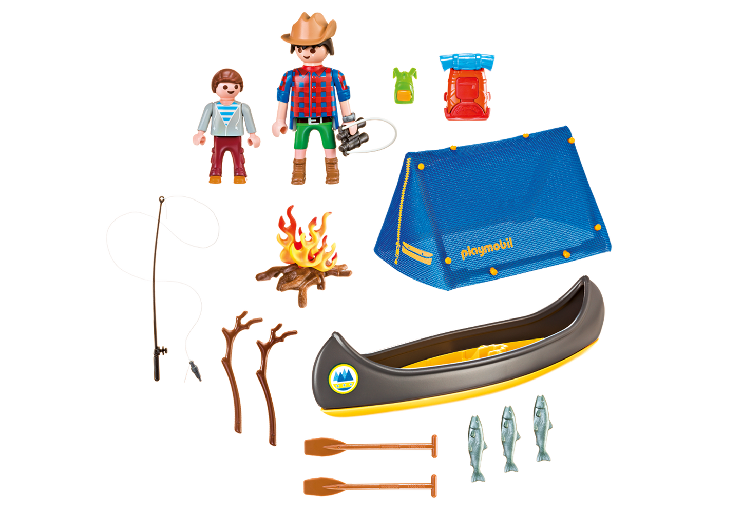 Playmobil City Life Camping Adventure Carry Case 9323