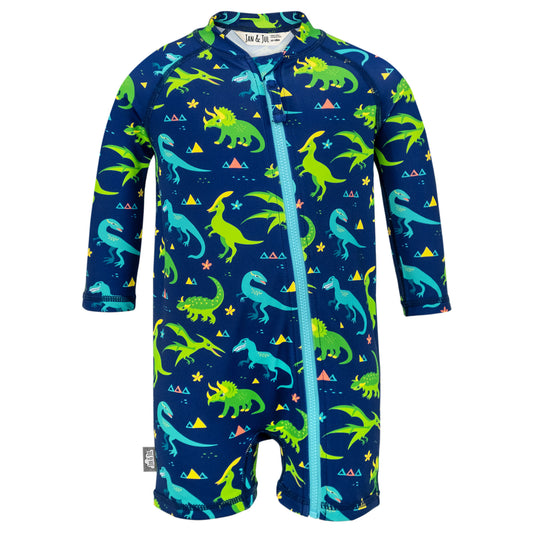 Jan & Jul - Kids UV Sun Suit - Dinoland