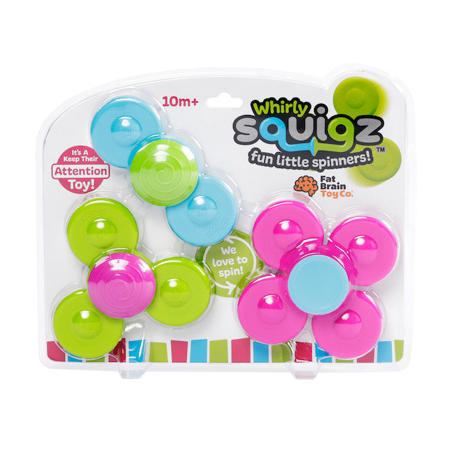Fat Brain - Whirly Squigz - Best Baby Toys & Gifts for Ages 1 to 10