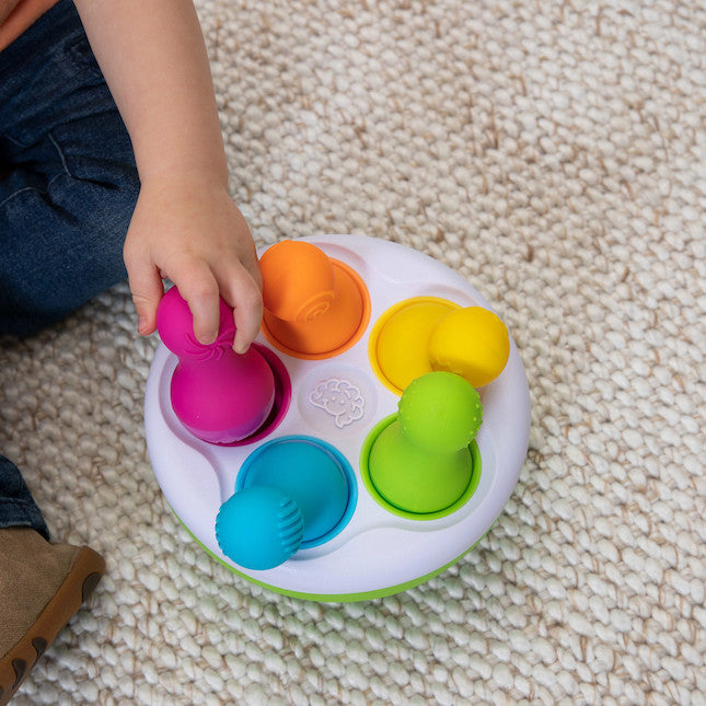SpinnyPins - Best Baby Toys & Gifts for Ages 2 to 10 - Fat Brain Toys